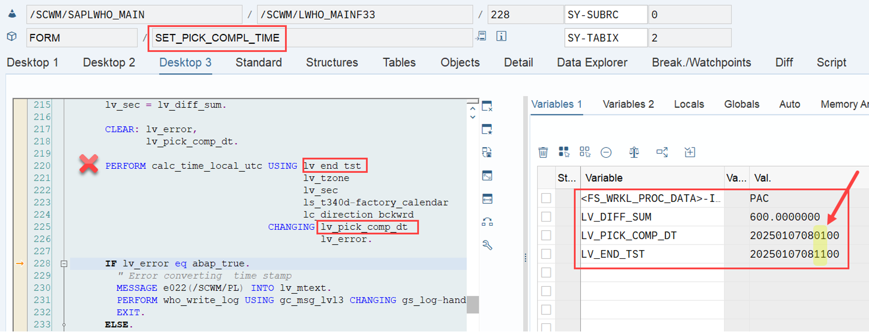 SAP EWM Latest Start Date LSD_14